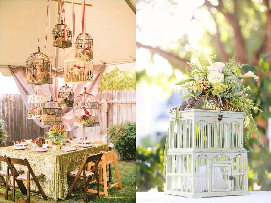 Déco De Mariage Les Cages à Oiseaux La Mariée En Colère