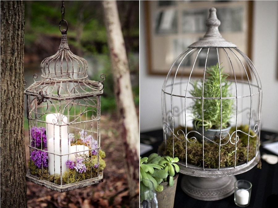 Déco De Mariage Les Cages à Oiseaux La Mariée En Colère