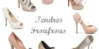 {Chaussures Mariage} Escarpins à Froufrous