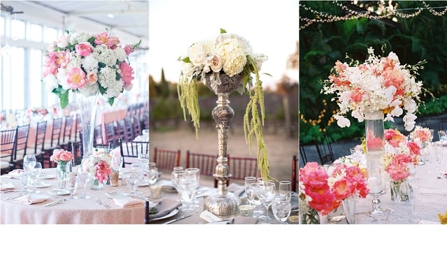 Decoration Mariage 10 Centres De Table Hauts