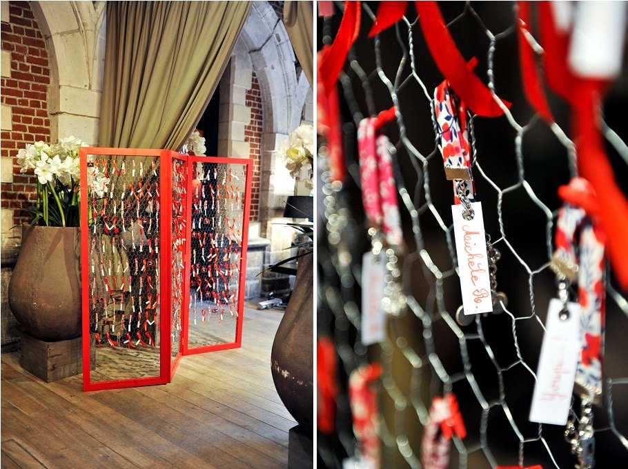 decoration mariage rouge