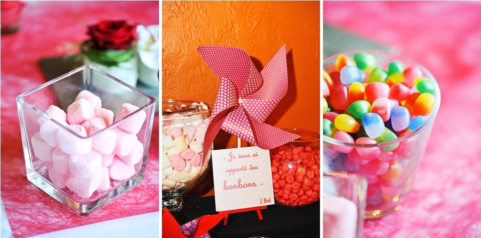 decoration mariage rouge