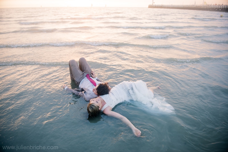 Trash The Dress à la plage