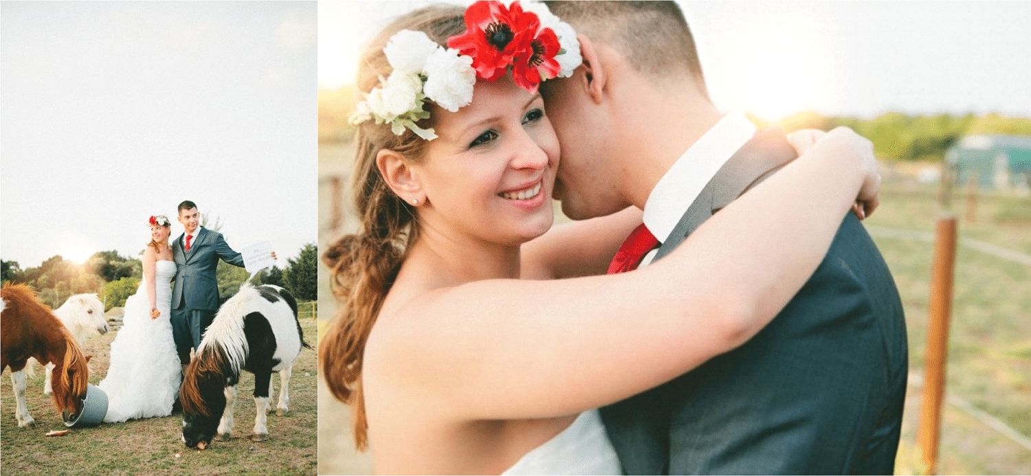 Trash The Dress à cheval {Marie & Emilien}