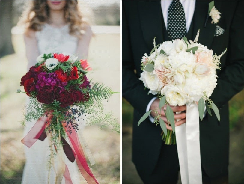 Bouquet mariée : des rubans pour décorer | Bride bouquets, Bouquet, Wedding