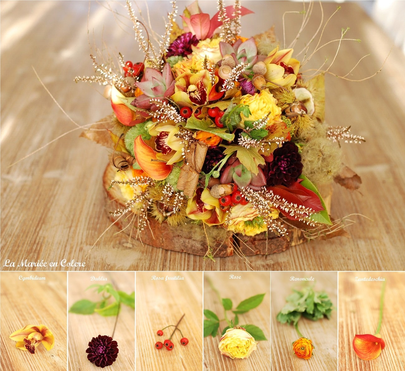 {Inspiration} Bouquet de Mariée d'Automne