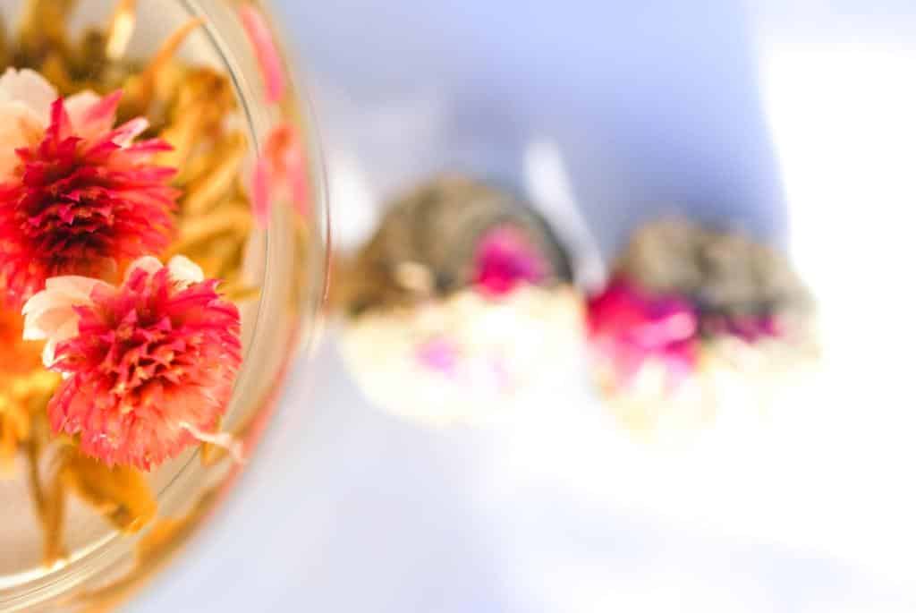 cadeau original invités mariage fleurs de thé pas cher
