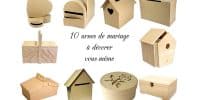 {Shopping} 10 urnes de mariage à décorer soi-même
