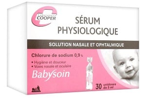 produits indispensables bébé sérum phy