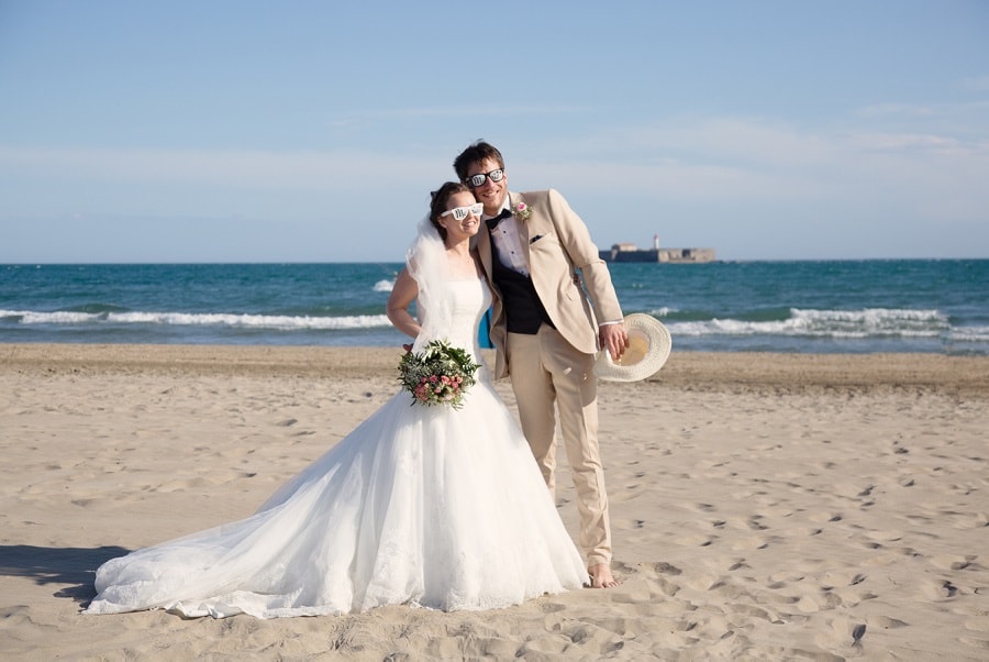 mariage à la plage-