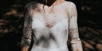 Robes de mariée 2018 : quand la dentelle tatoue la mariée