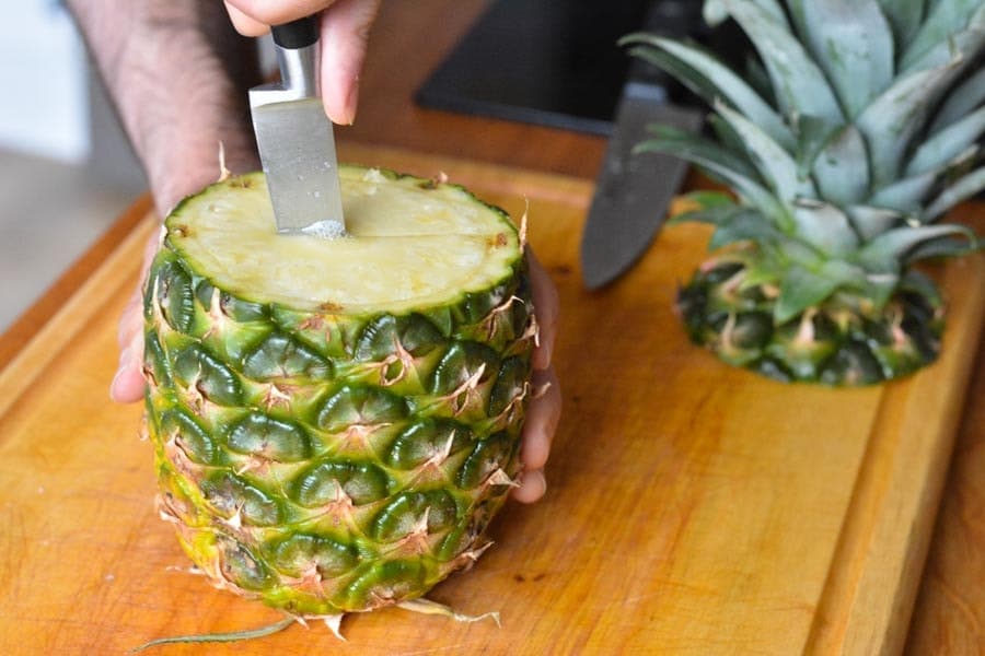 DIY vase ananas