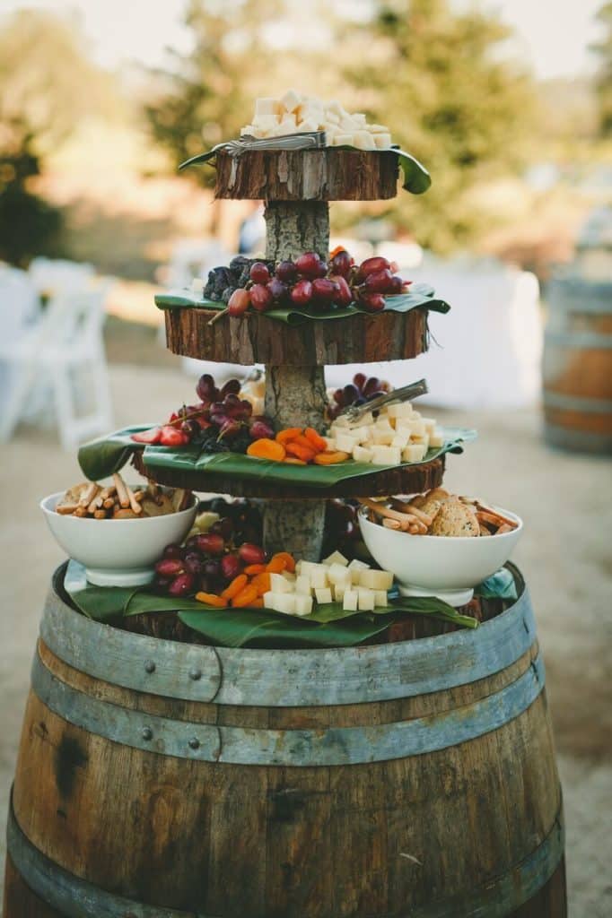 10 idées originales pour présenter son buffet de mariage