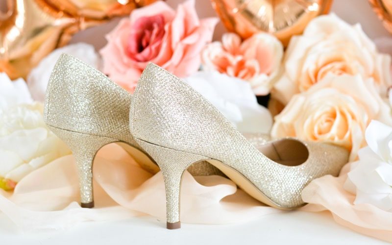 {Shopping} 50 paires de chaussures de mariée dorées