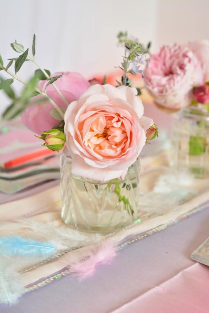 rose-décoration-anniversaire-enfant-licorne