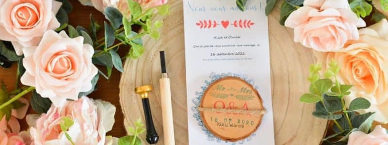 blog DIY save the date aimant bois mariage