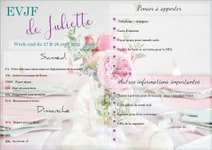 programme EVJF