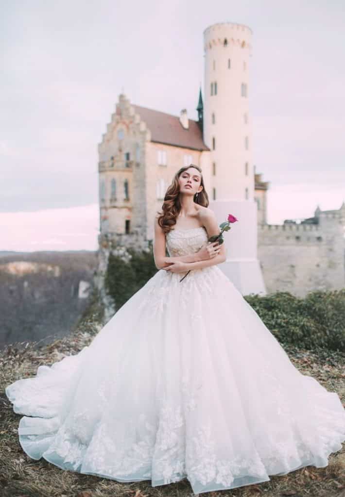 Robe de mariée princesse Aurore