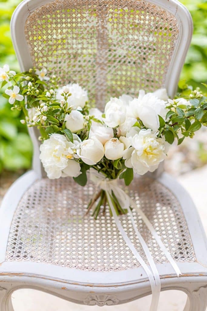 bouquet de mariée original oversize