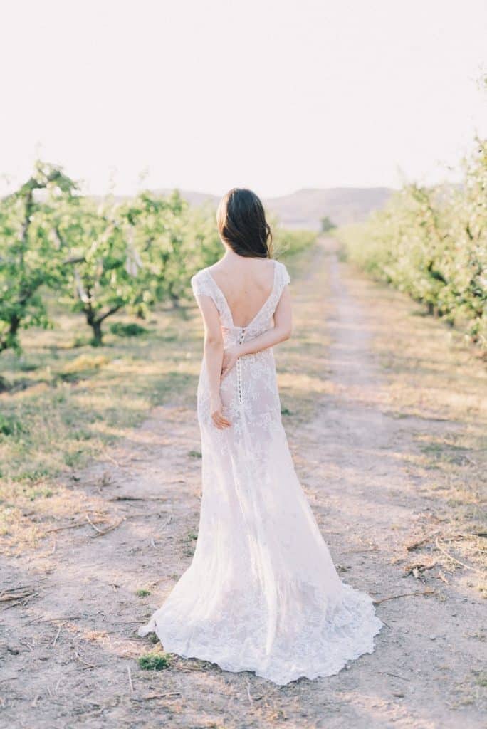 robe de mariée nature