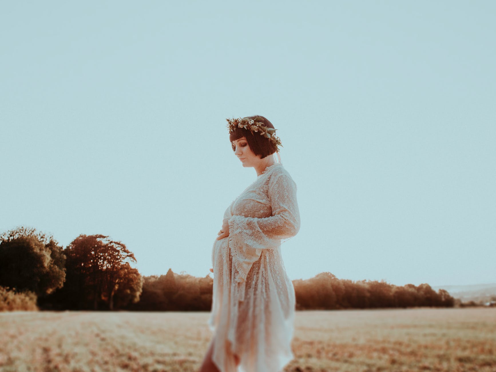 robe de mariée enceinte