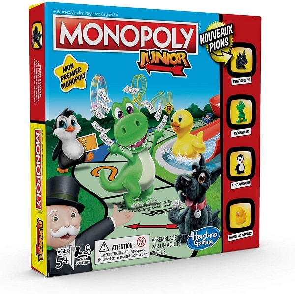 Jeu de société Monopoly Junior.
