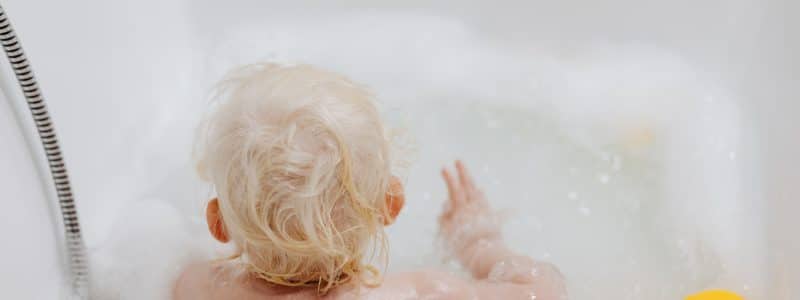 bain des enfants écologie