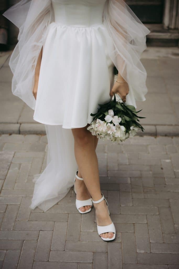 robe de mariée courte