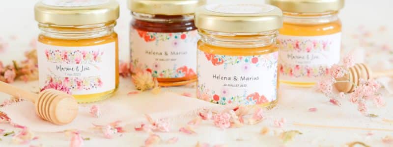 DIY présentoir cadeaux invités mariage