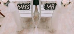 décoration chaises mariage