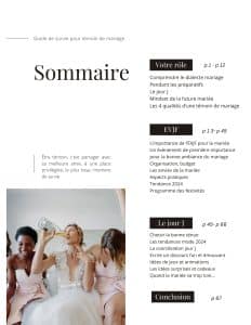 guide témoin mariage