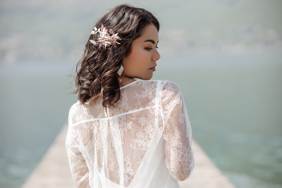 L'aiguille du lac créatrice de robes de mariée sur-mesure Annecy