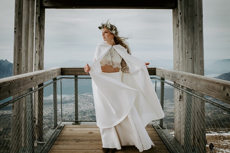 L'aiguille du lac créatrice de robes de mariée sur-mesure en Savoie