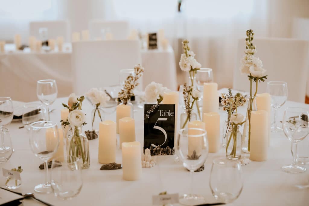 Mariage noir et blanc